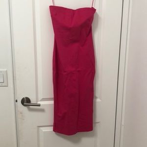 Revolve- superdown Hot Pink Dress